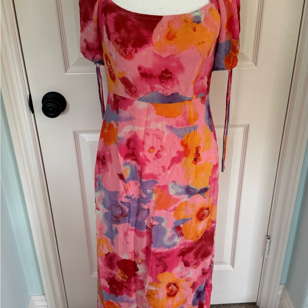 Anthropologie The Frolic Margot Column Maxi dress - Picture 4 of 10
